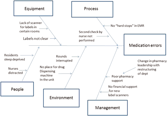 Fishbone Medical Chart