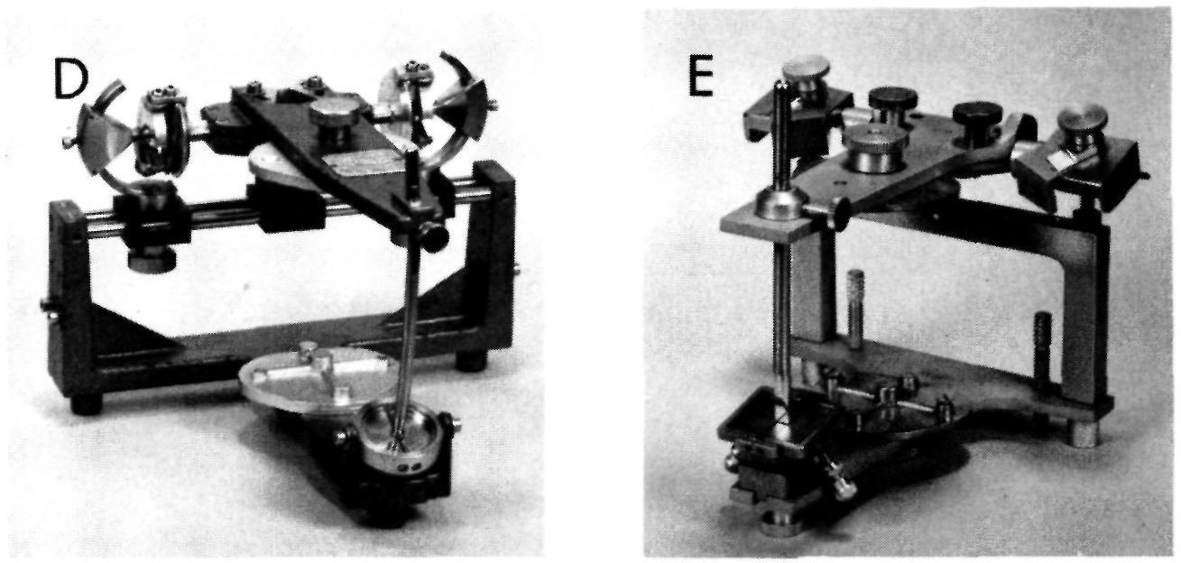 Hanau Fully-Adjustable Articulators (Whip Mix)