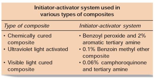 initiator light cure composite