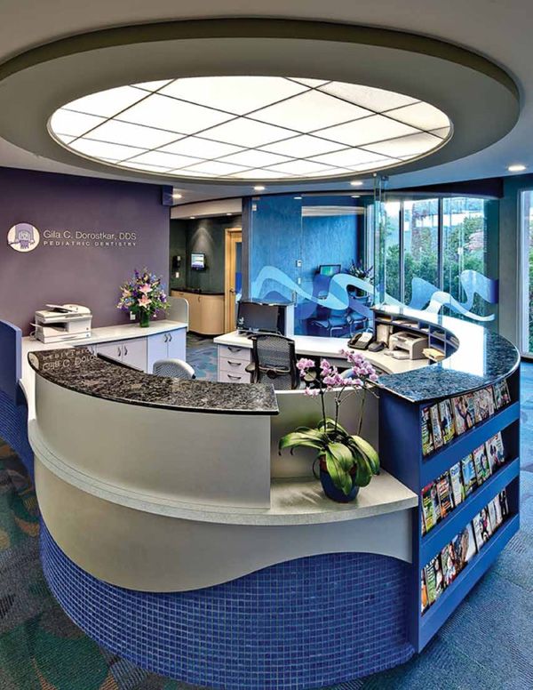 dental office design front desk