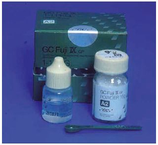 glass ionomer cement mixing